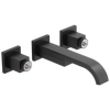 Brizo Two Handle Wall Mount Lavatory Faucet Less Handles 12 Gpm