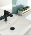 Baril Single-hole lavatory faucet, drain not included