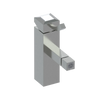 Rubinet Single Control Bidet Fitting (less drain) Satin Nickel