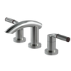 Rubinet Widespread Lav. Set. (less drain) Satin Nickel