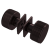 Rubinet Shower Door Knob (set) Oil Rubbed Bronze