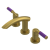 Rubinet Widespread Lav. Set. (less drain) Antique Brass Matt