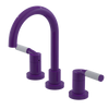 Rubinet Widespread Lav. Set. (less drain) Purple Haze
