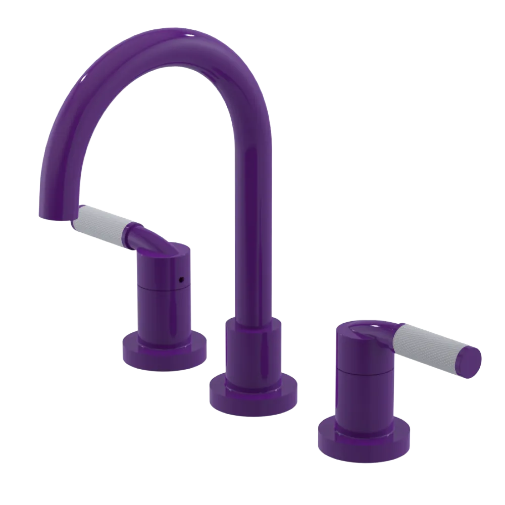 Rubinet Widespread Lav. Set. (less drain) Purple Haze