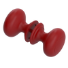 Rubinet Shower Door Knob (set) Maroon