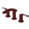 Rubinet Widespread Lav. Set. (less drain) Maroon