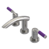 Rubinet Widespread Lav. Set. (less drain) Polished Nickel