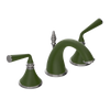 Rubinet Widespread Lav. Set. (less drain) Green Envy