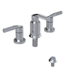 Rubinet Bidet Fitting with Spray, Diverter, and Vacum Breaker (Less Drain) Chrome