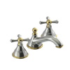 Rubinet Widespread Lav. Set. (less drain) Satin Nickel
