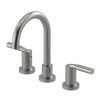 Rubinet Widespread Lav set (less drain) Satin Nickel