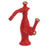 Rubinet Single Control Bidet Fitting (less drain) Red