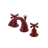 Rubinet Widespread Lav. Set. (less drain) Maroon