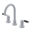 Rubinet Widespread Lav set (less drain) Matt White