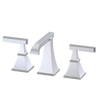 Rubinet Widespread Lav. Set. (less drain) Satin Chrome
