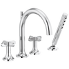 Brizo Roman Tub Faucet With Handshower Less Handles
