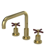 Rubinet Widespread Kitchen Set Natural Brass