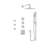 Baril Complete thermostatic shower kit