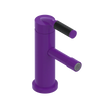 Rubinet Single Control Bidet Fitting (less drain) Purple Haze