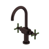 Rubinet Single Hole Dual Handle Lav. Set with LaSalle Spout (less drain) Oil Rubbed Bronze