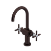 Rubinet Single Hole Dual Handle Lav. Set with LaSalle Spout (less drain) Oil Rubbed Bronze