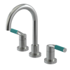 Rubinet Widespread Lav. Set. (less drain) Satin Nickel