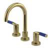 Rubinet Widespread Lav. Set. (less drain) Natural Brass