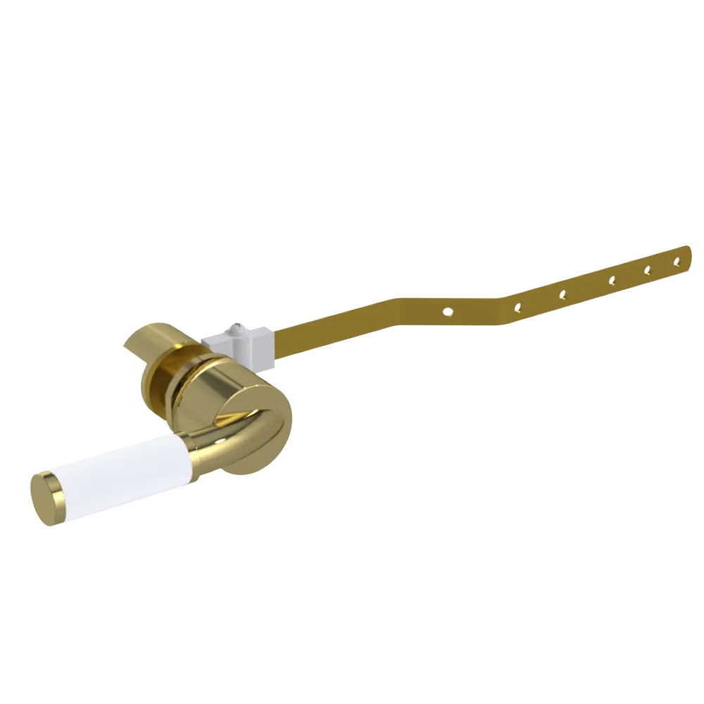 Rubinet Trip Levers Natural Brass