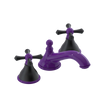Rubinet Widespread Lav. Set. (less drain) Purple Haze