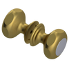 Rubinet Shower Door Knob (set) Antique Brass Matt