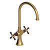 Rubinet Two Handle Single Hole Kitchen Set Gold