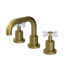 Rubinet Widespread Lav. Set. (less drain) Antique Brass Matt