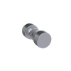 Rubinet Shower Door Knob (set) Satin Chrome
