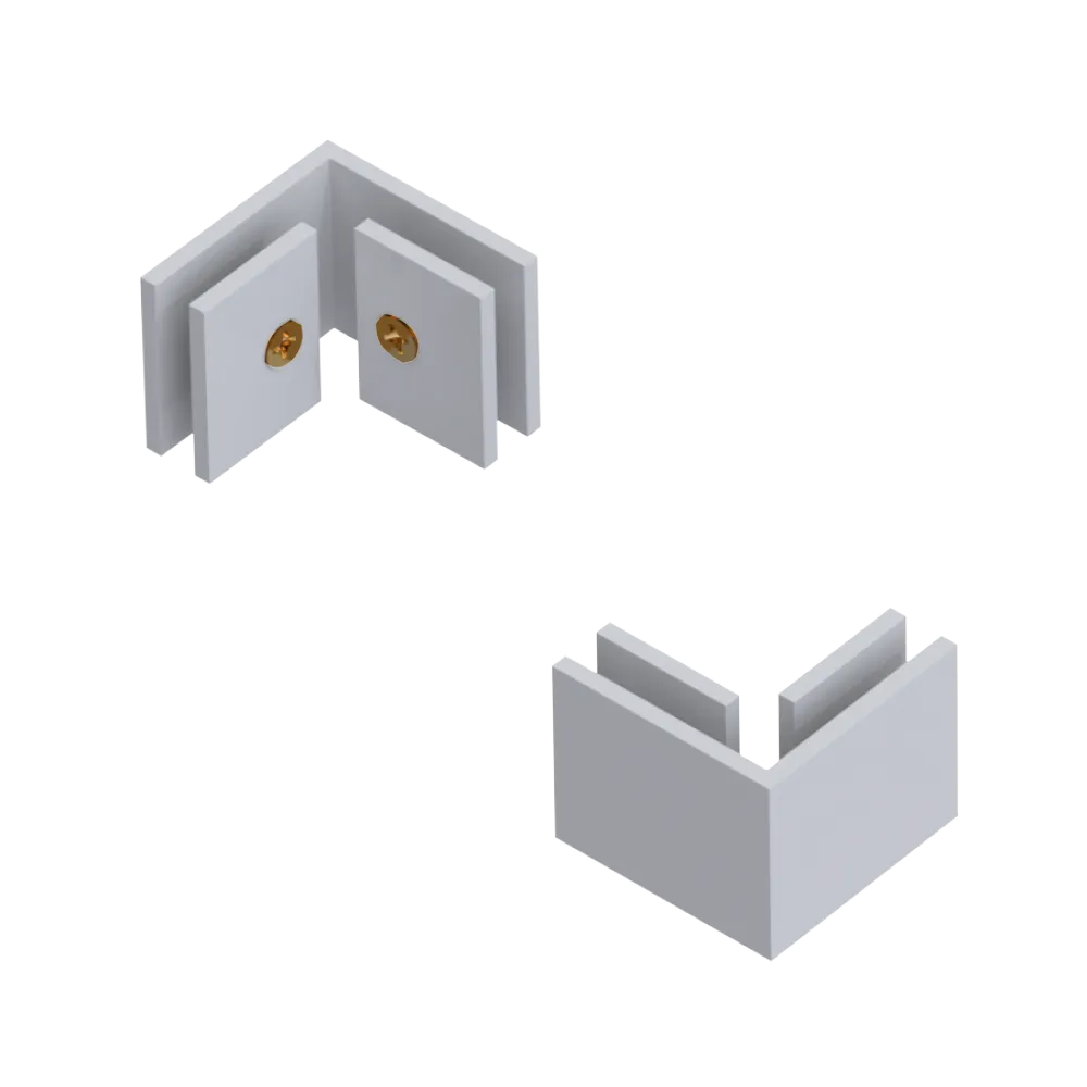 Rubinet 90 Glass to Glass White