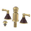 Rubinet Bidet Fitting with Spray, Diverter, and Vacum Breaker (Less Drain) Satin Gold