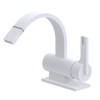 Rubinet Single Control Bidet Fitting (less drain) Matt White