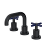 Rubinet Widespread Lav. Set. (less drain) Matt Black