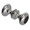 Rubinet Shower Door Knob (set) Polished Nickel