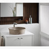 Kensho® 16" round vessel bathroom sink, no overflow
