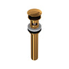 Perrin & Rowe Slotted Touch Seal Dome Drain With 6" Tailpiece