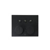 Diamond Push-Button Three Way Thermostatic Shower System - Kit 5