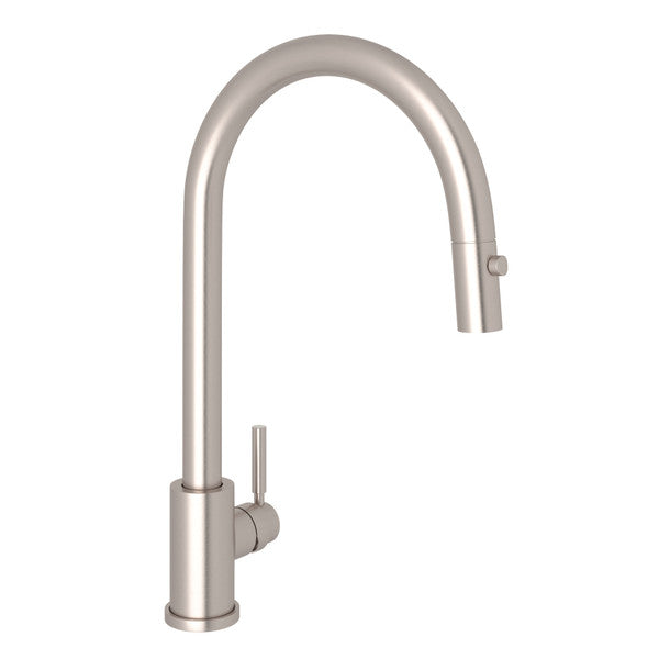 Perrin & Rowe Holborn Pulldown Kitchen Faucet - With Metal Lever Handle.4044APC