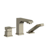 Riobel Zendo™ 3-Hole Deck Mount Tub Filler Trim