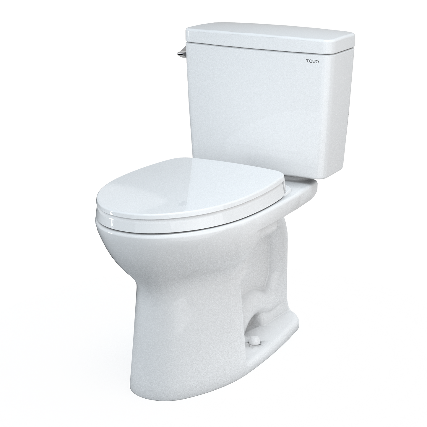 Toto Drake® Two-piece Toilet, 1.28 GPF, Elongated Bowl - Universal Height