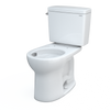 Drake® Two-piece Toilet, 1.28 GPF, Round Bowl - Universal Height Less Seat