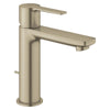 Grohe S-size 4 5 L Min 1 2 GPM Single-Hole Bathroom Faucet – 1.2 Gpm – Brushed Nickel Infinity Finish – 23794ENA
