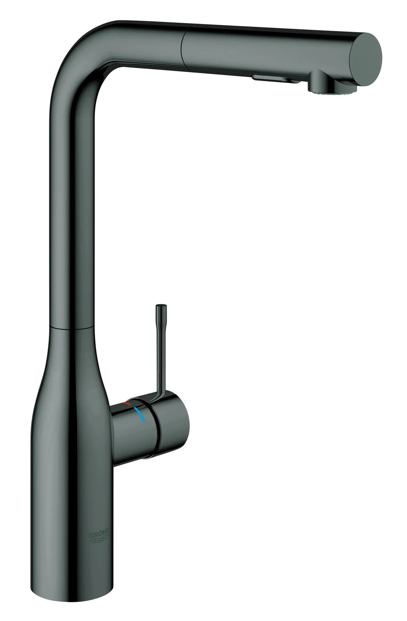 Grohe Essence New Single - Handle Pull - Out Kitchen Faucet Dual Spray 6.6 L/min (1.75 gpm) - Golzar Home