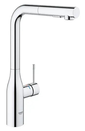 Grohe Essence New Single - Handle Pull - Out Kitchen Faucet Dual Spray 6.6 L/min (1.75 gpm) - Golzar Home
