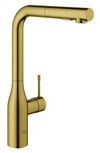 Grohe Essence New Single-Handle Pull-Out Kitchen Faucet Dual Spray 6.6 L/Min (1.75 Gpm) - Golzar Home