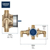 Grohsafe™ 3.0 Pressure Balance Rough-In Valve - Golzar Home
